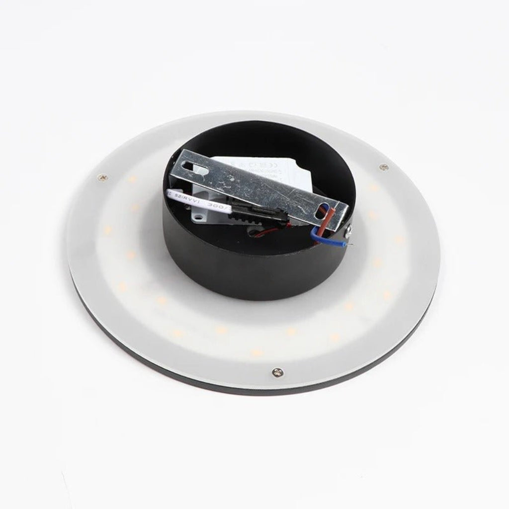 Round Backlit Sconce LED Wall Light for Interiors - Lattea Global
