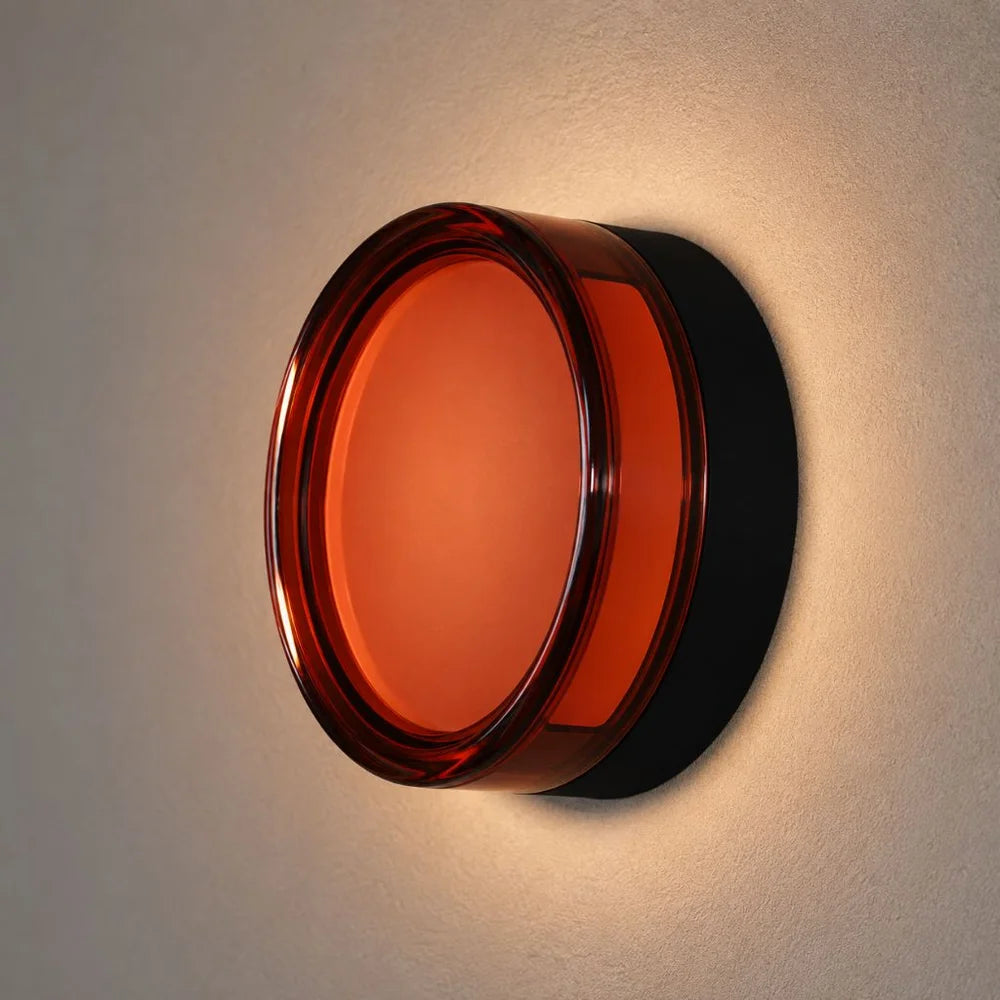 Round led wall sconce ip65 cct switch indoor outdoor lamp – view 8