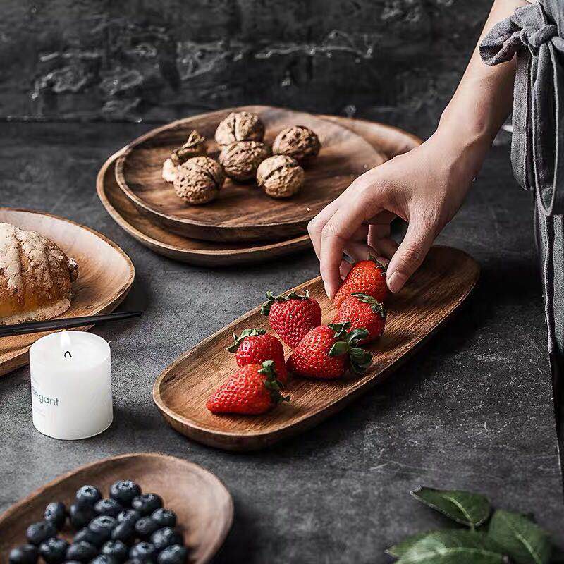 Royal Acacia Wood Serving Tray