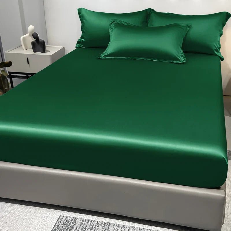 Satin Fitted Sheet - Lattea Global