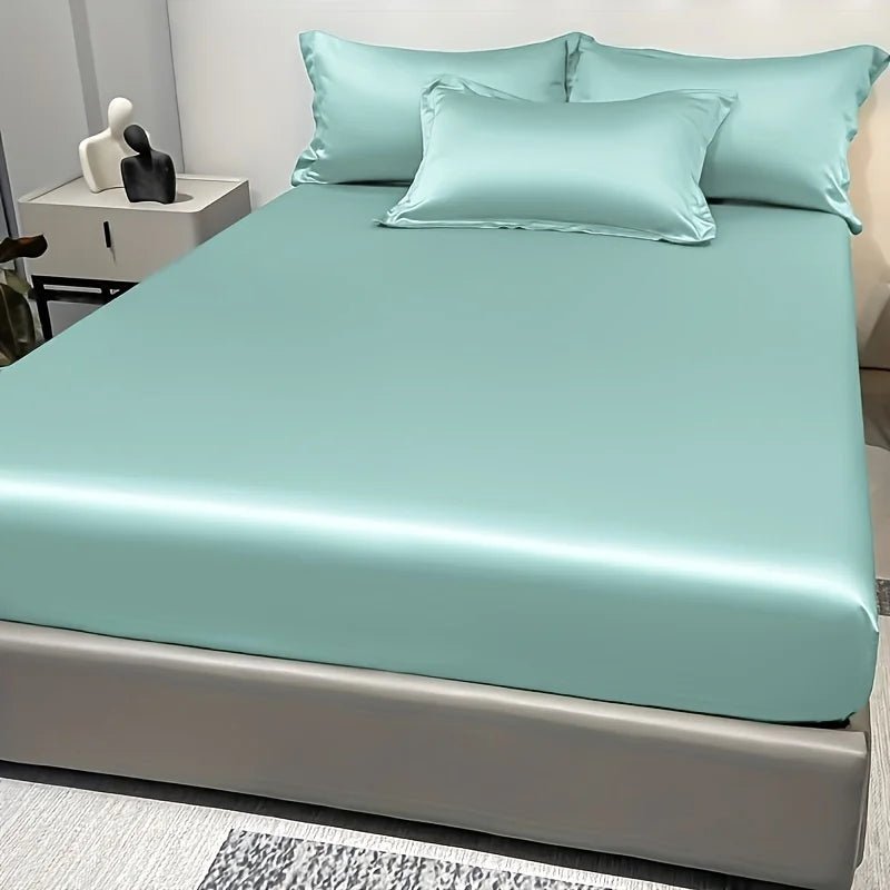 Satin Fitted Sheet - Lattea Global