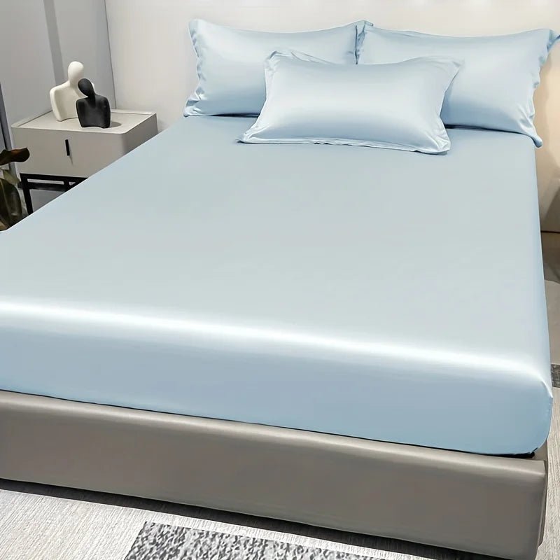 Satin Fitted Sheet - Lattea Global