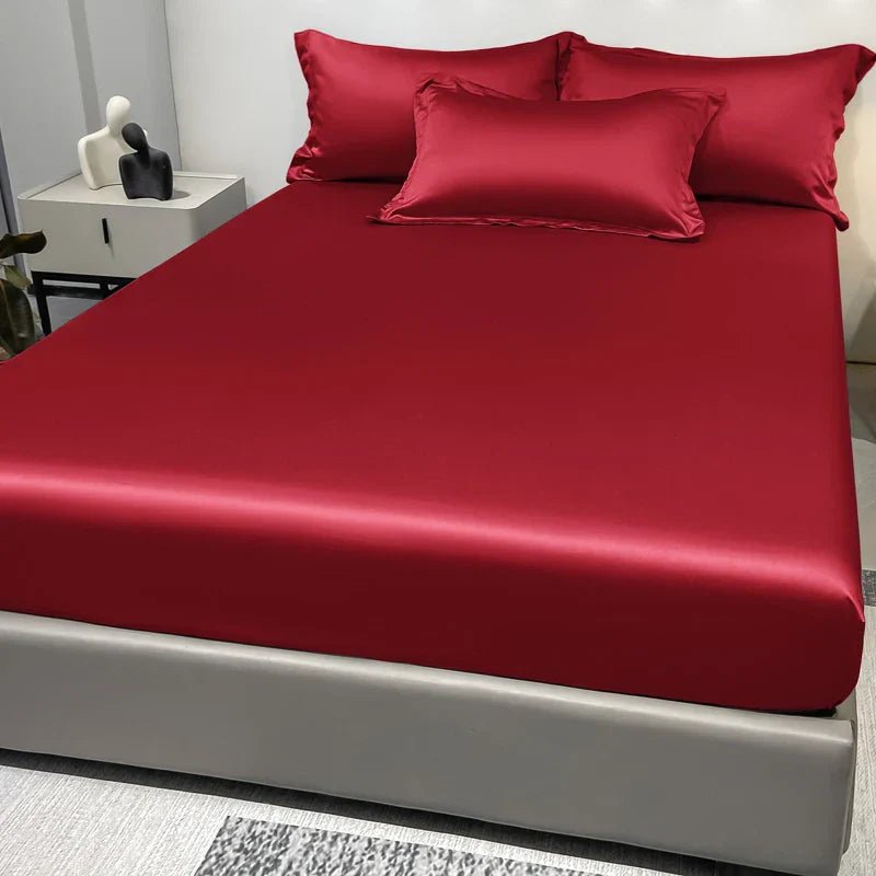Satin Fitted Sheet - Lattea Global