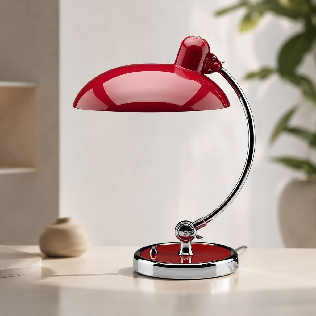 Scandinavian Metal Desk Lamp