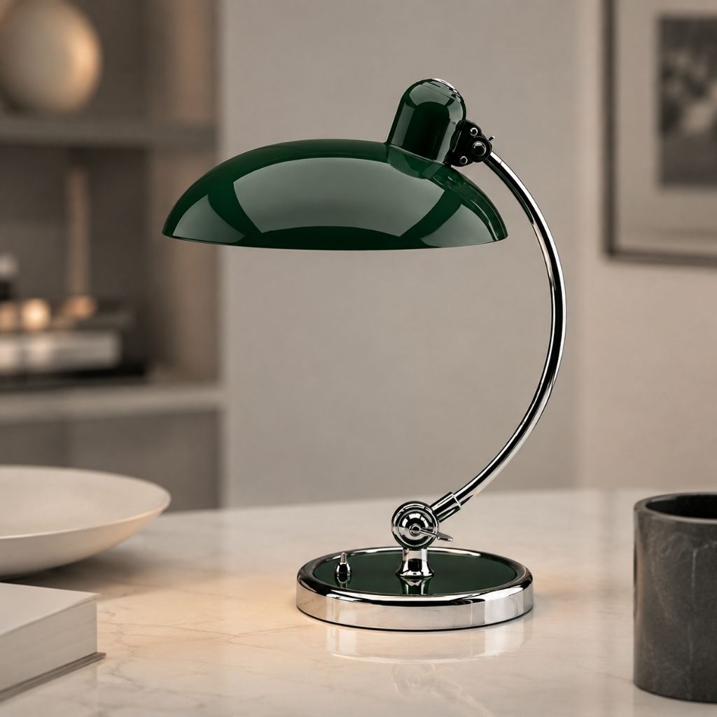 Scandinavian Metal Desk Lamp