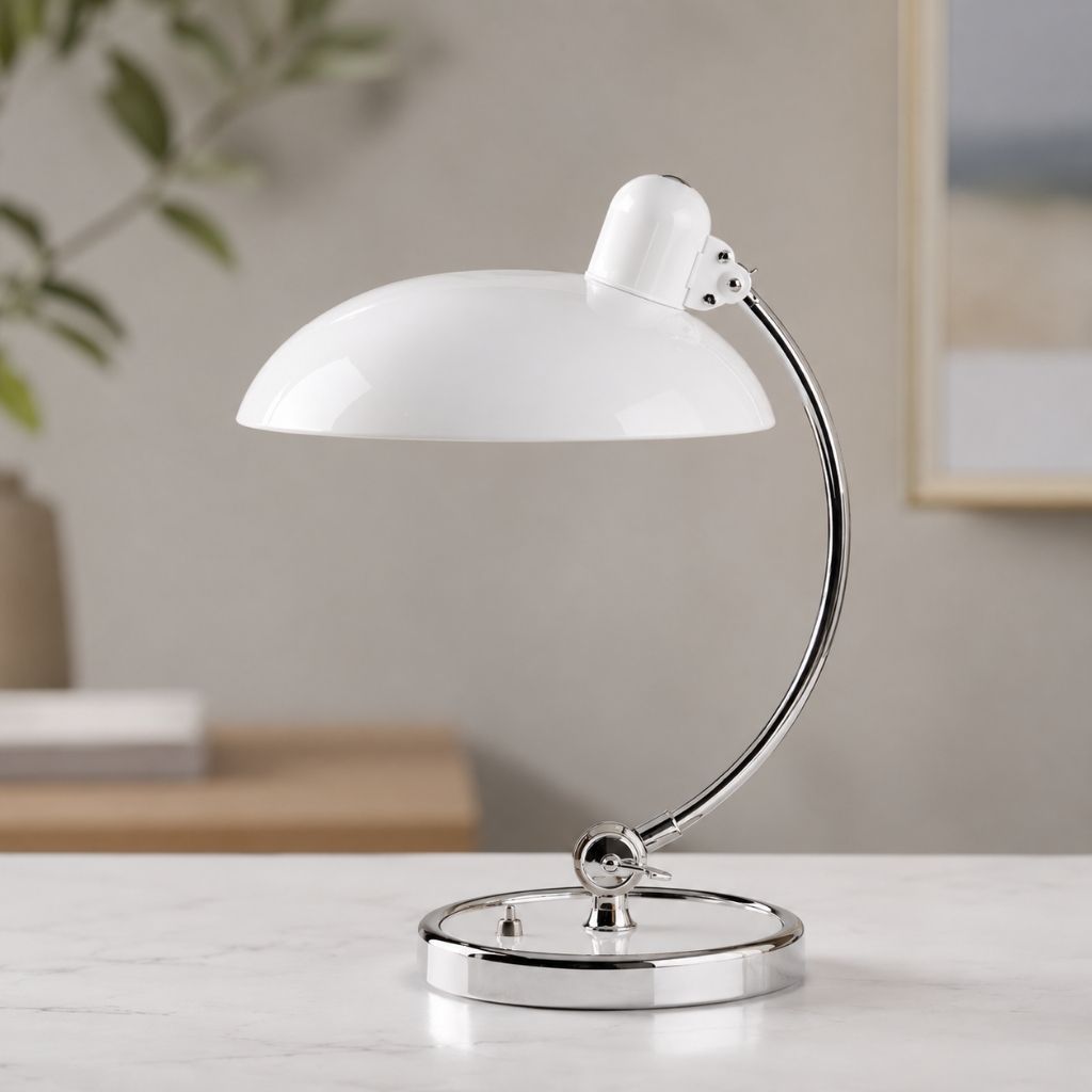 Scandinavian Metal Desk Lamp