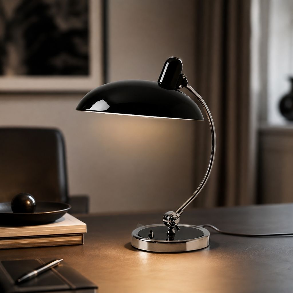 Scandinavian Metal Desk Lamp