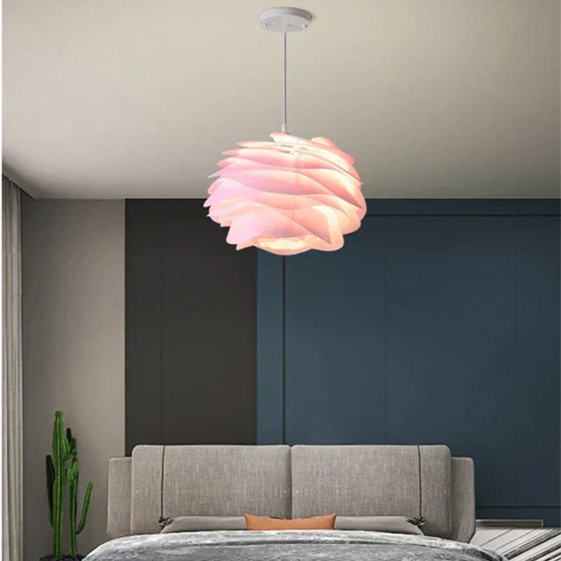 Sculptural Swirl Pendant Light