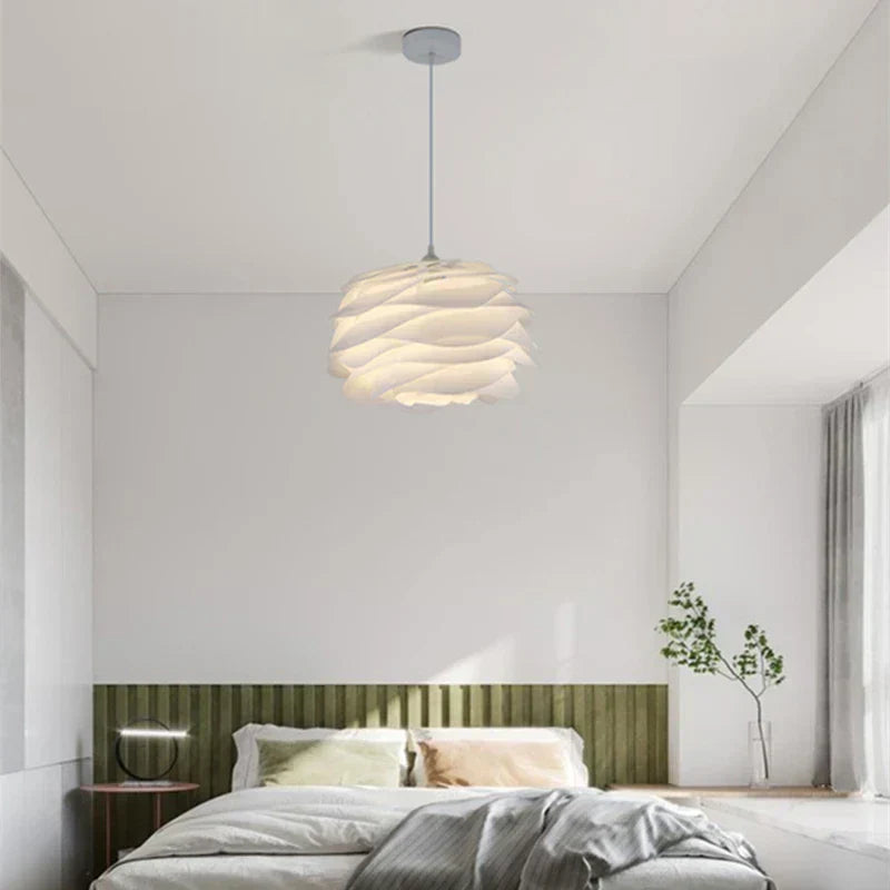 Sculptural Swirl Pendant Light