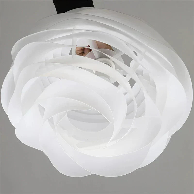 Sculptural Swirl Pendant Light