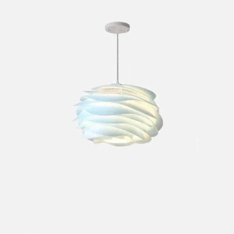 Sculptural Swirl Pendant Light