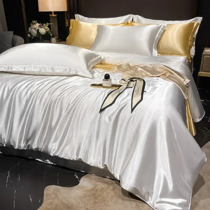 Silk Bedding Set Soft and Breathable - Lattea Global