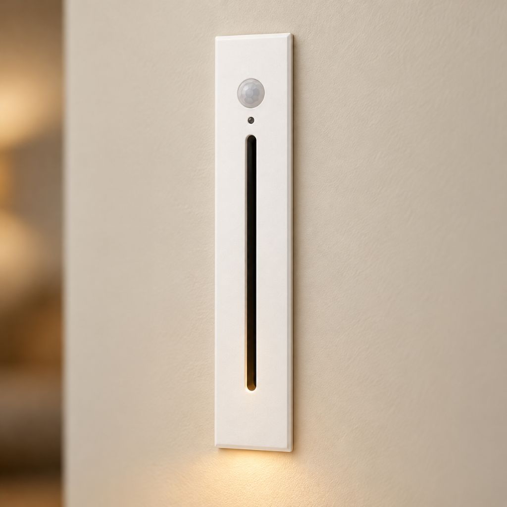 Slim Aluminium Recessed LED Step Light with Motion Sensor