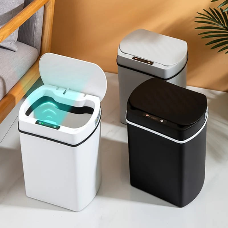 SmartWaste 15L - Automatic Sensor Trash Bin for Bathroom and Kitchen