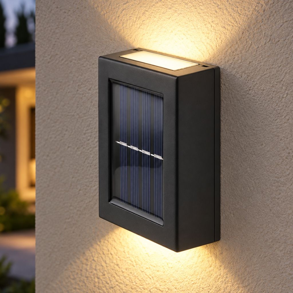 Solar Up and Down LED Outdoor Wall Lights IP65