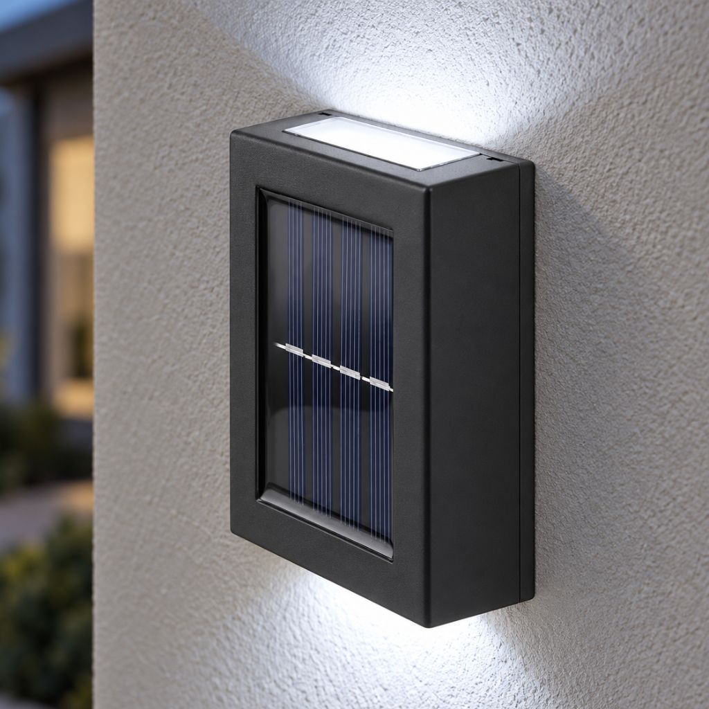 Solar Up and Down LED Outdoor Wall Lights IP65