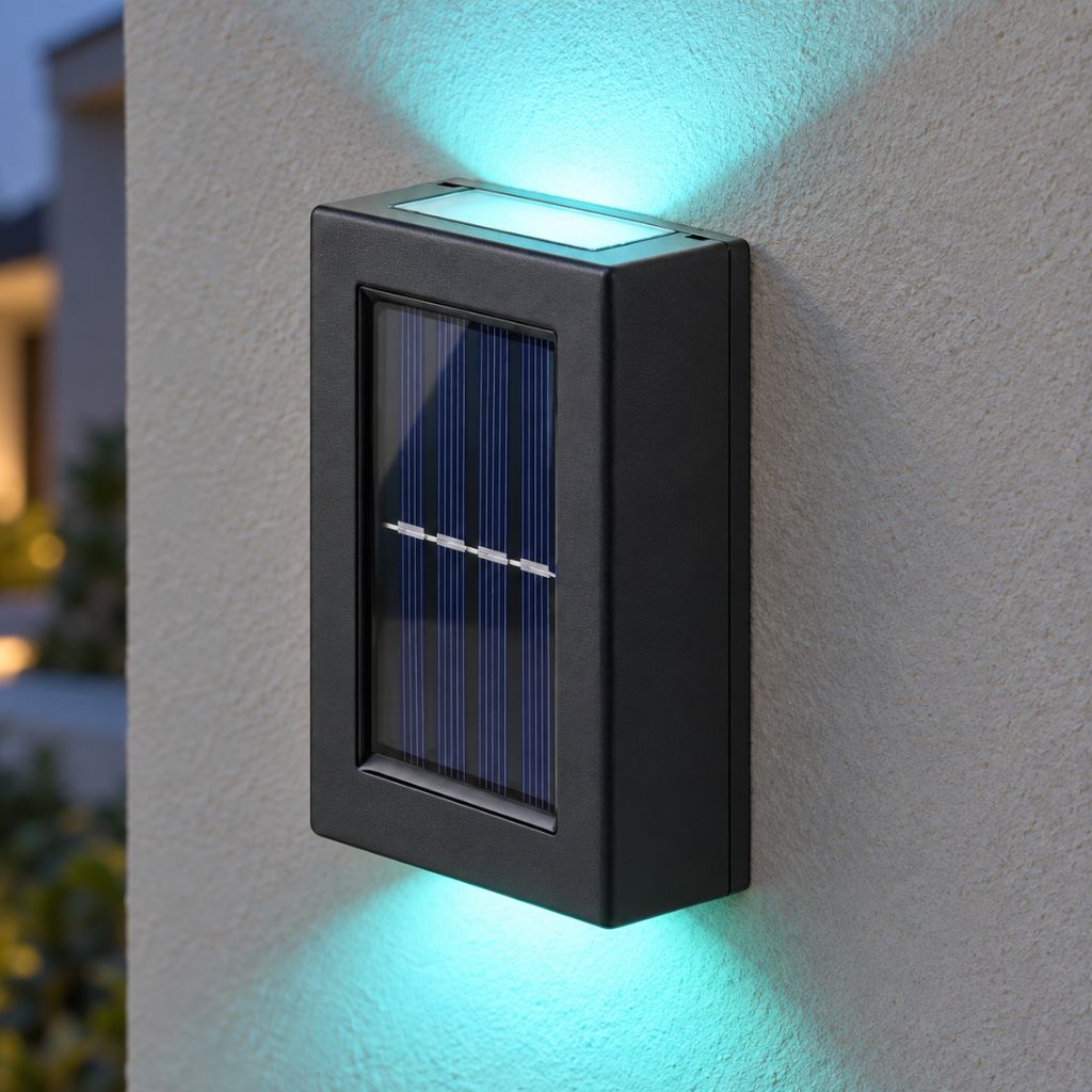Solar Up and Down LED Outdoor Wall Lights IP65