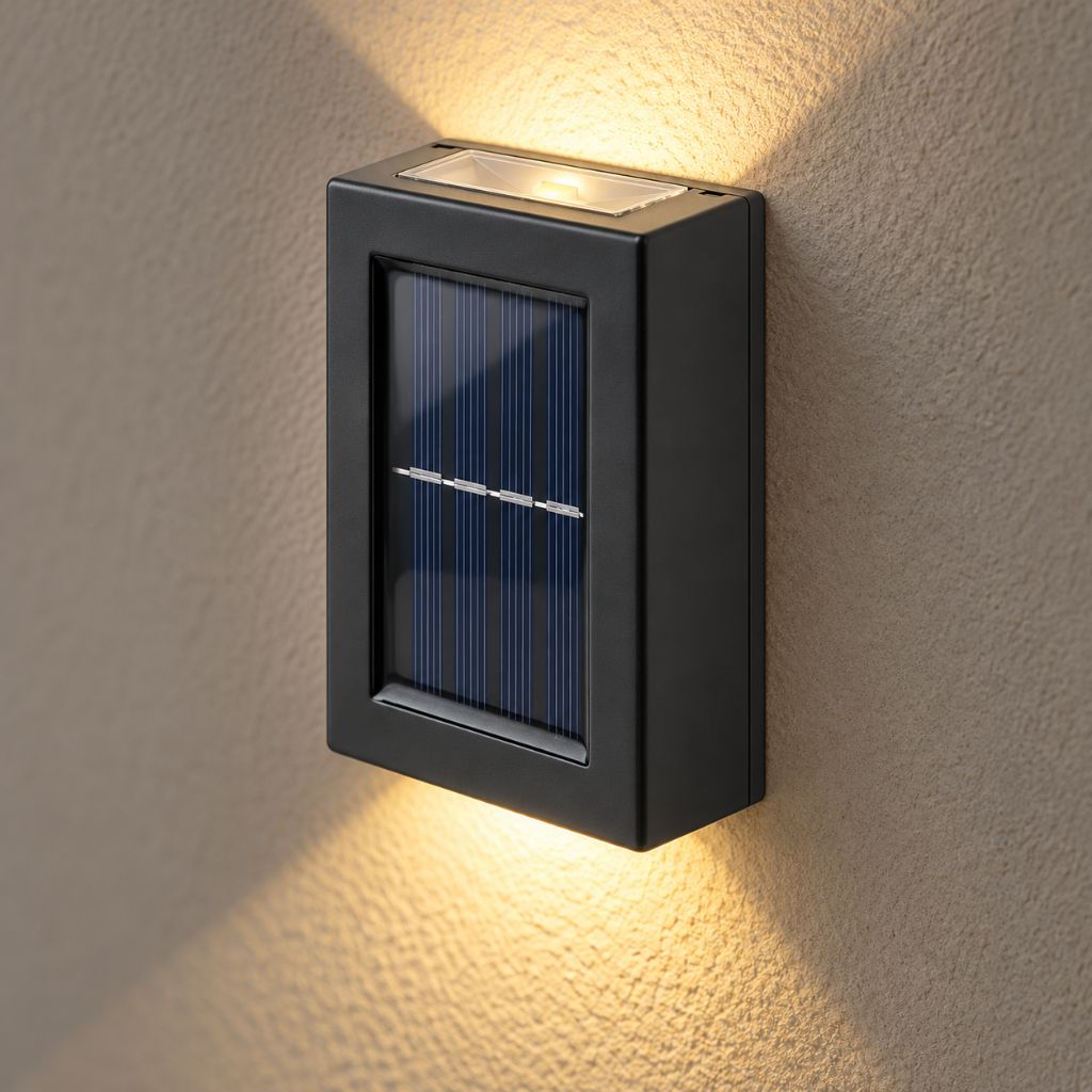Solar Up and Down LED Outdoor Wall Lights IP65
