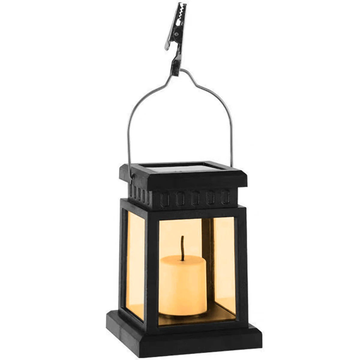 SolarFlame LED Garden Lantern - Waterproof Outdoor Candle Light