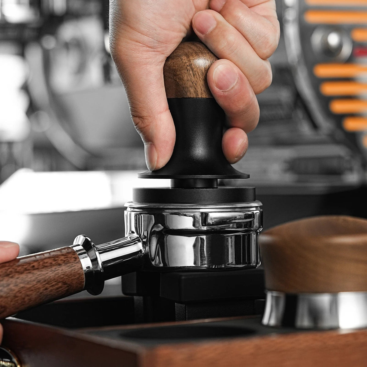 Spring Loaded MHW - 3BOMBER Espresso Tamper - Lattea Global