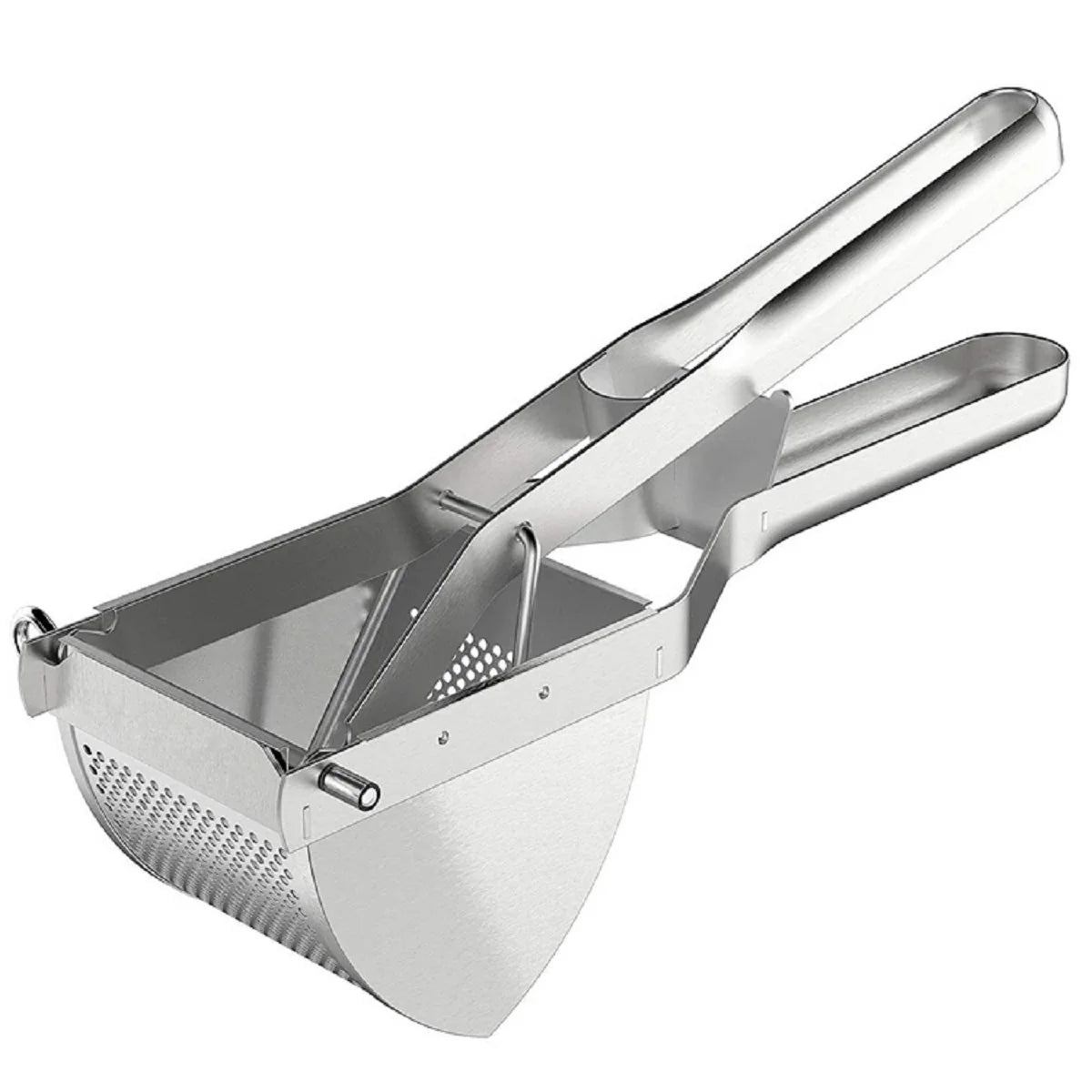 Stainless Steel Potato Ricer & Masher – Versatile for Potatoes, Fruits & Veggies