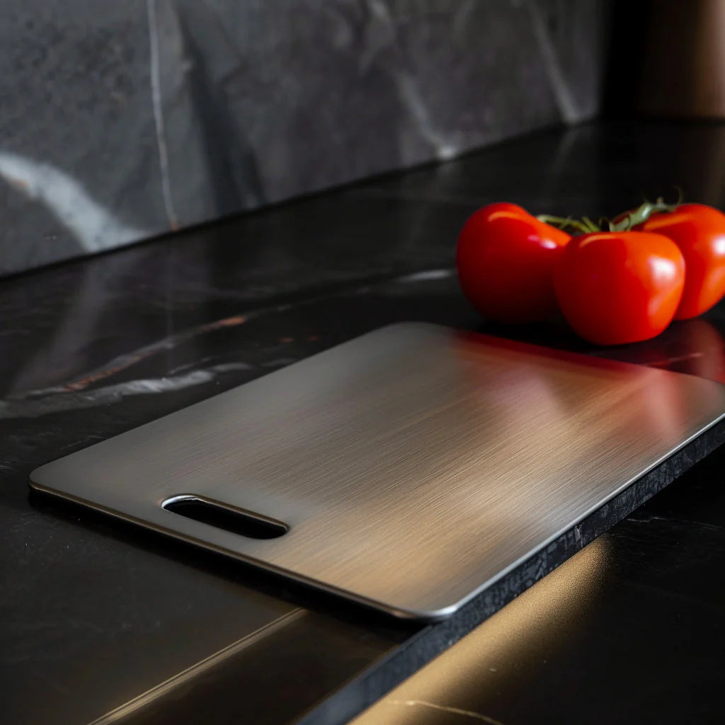 Steel Chopping Board - The Safest Non-Toxic Cutting Board