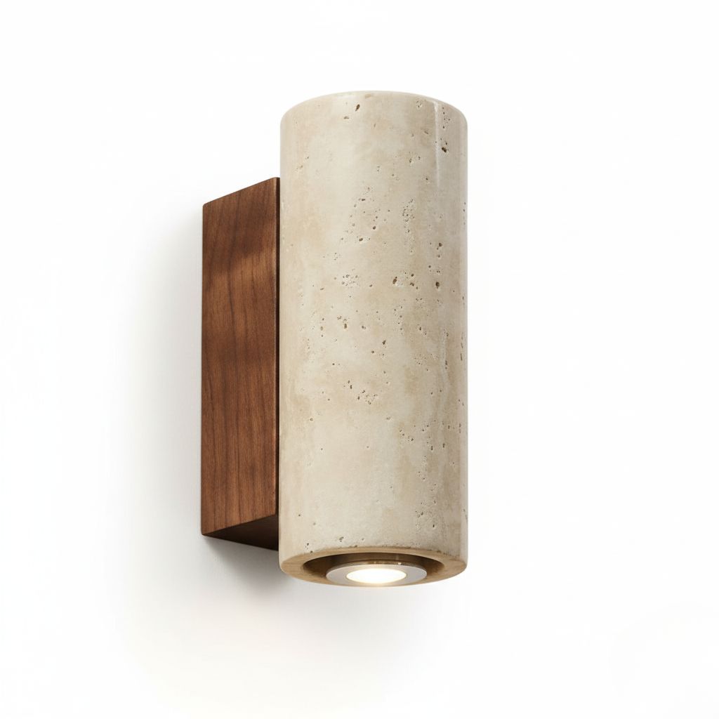StoneShine - Wabi Sabi Travertine Wall Lamp