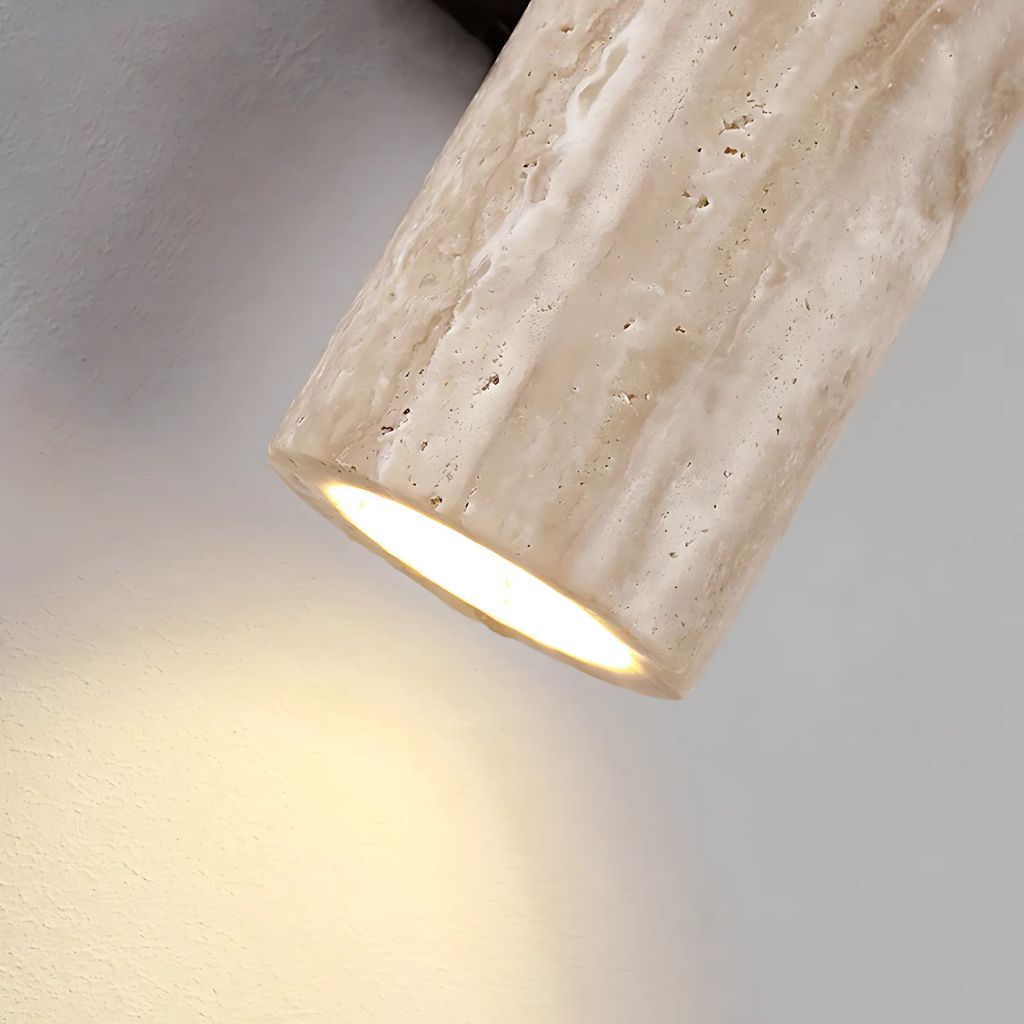 StoneShine - Wabi Sabi Travertine Wall Lamp