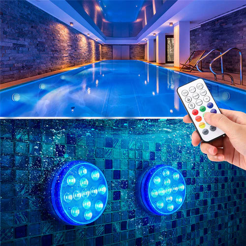 Submersible Pool LED Light with Remote Control - Lattea