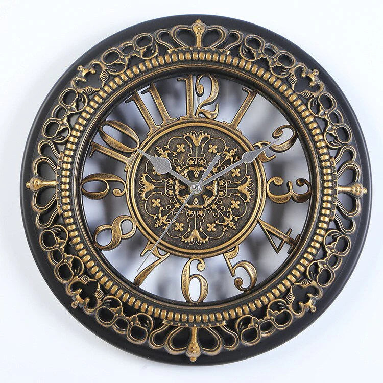 TimelessCharm - Antique Elegance Wall Clock