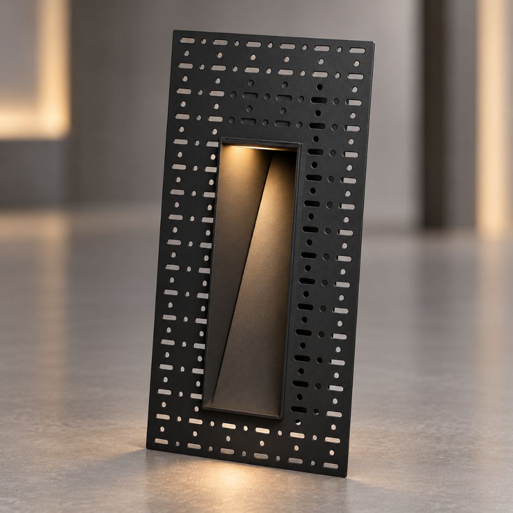 Trimless Recessed LED Step Light with Optional PIR Sensor