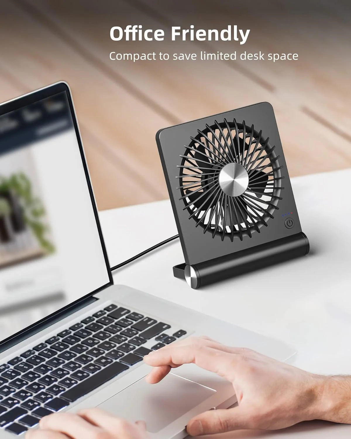 Ultra Quiet USB Desk Fan