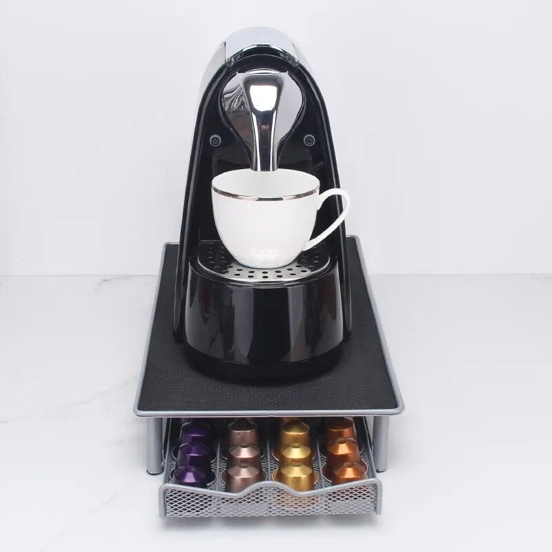 Universal Coffee Pod Holder with Sliding Drawer - Lattea Global