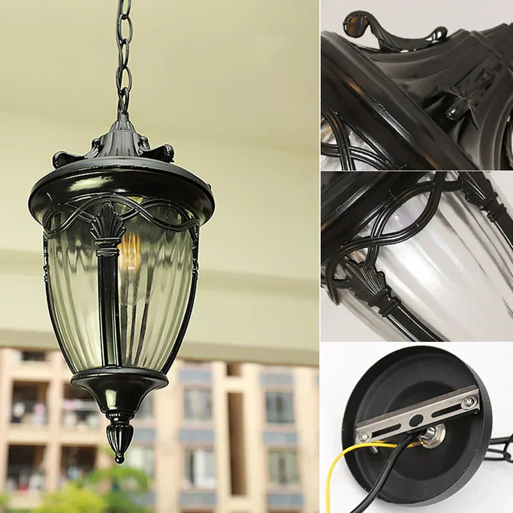 Vintage Hanging Lantern for Home - Lattea Global