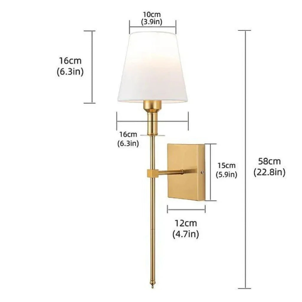 Vintage LED Metal Wall Light