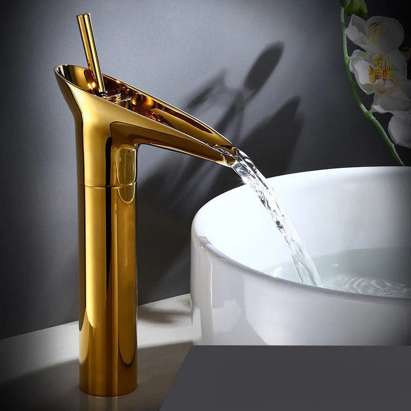 Vintage Waterfall Sink Faucet - Lattea Global
