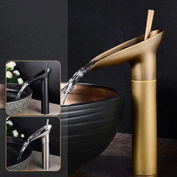 Vintage Waterfall Sink Faucet