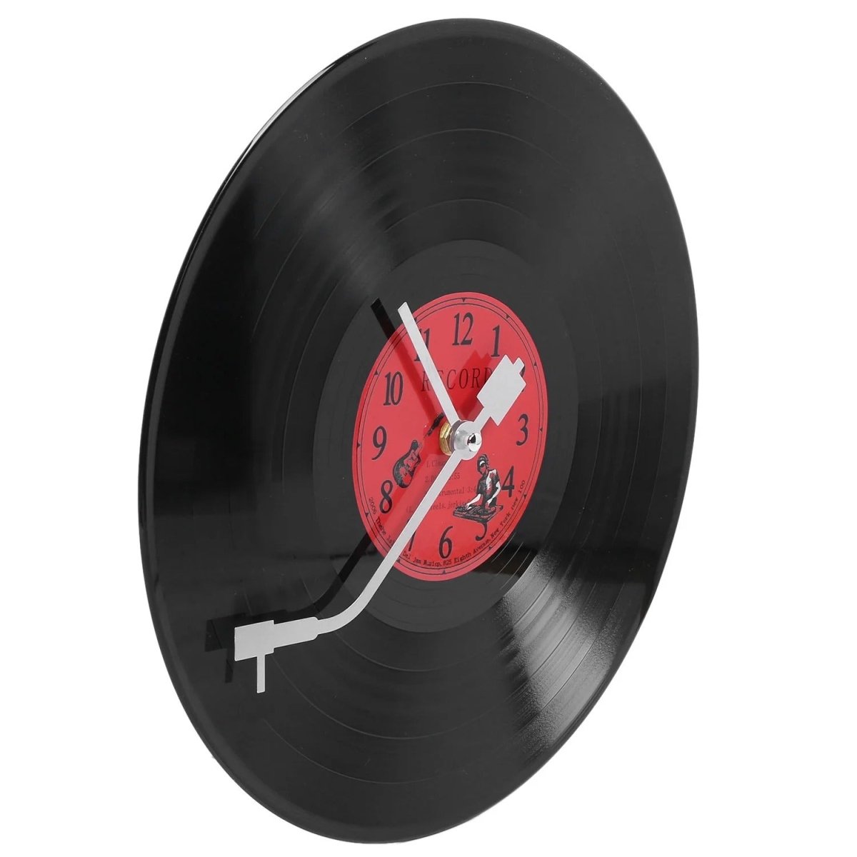 Vinyl Record Wall Clock Vintage Decor - Lattea Global
