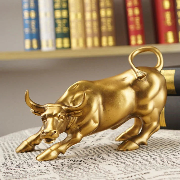 Wall Street Bull Statue | Iconic & Powerful Decor Piece