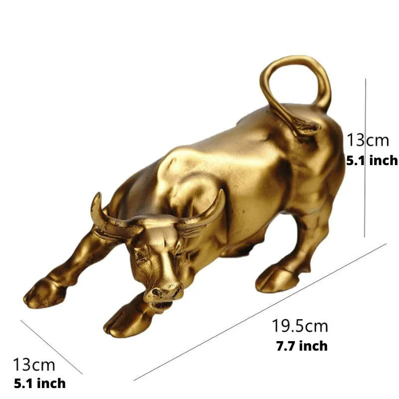 Wall Street Bull Statue | Iconic & Powerful Decor Piece