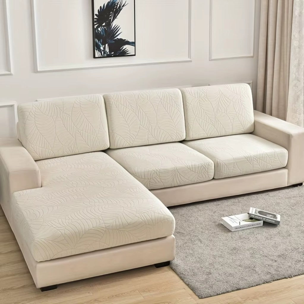 Waterproof Sofa Cushion Cover Stretch Chenille - Non - Slip Elastic Fit - Lattea Global