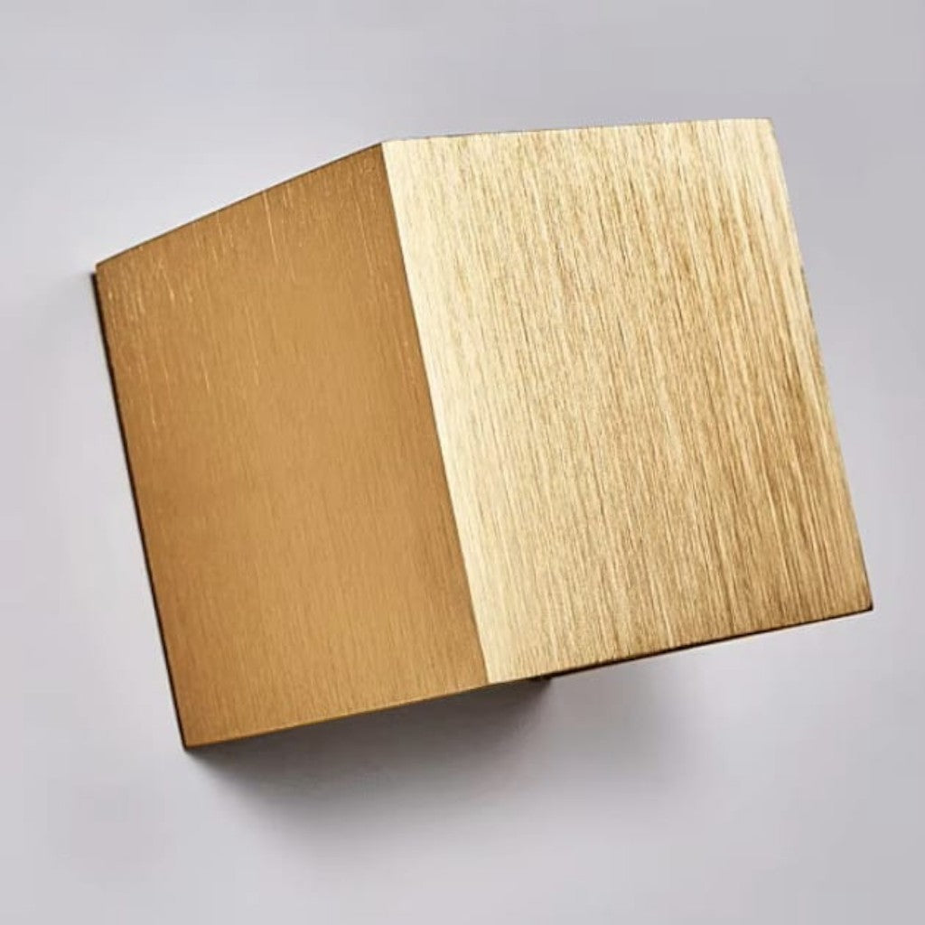 Weatherproof Cube Up Down Wall Light