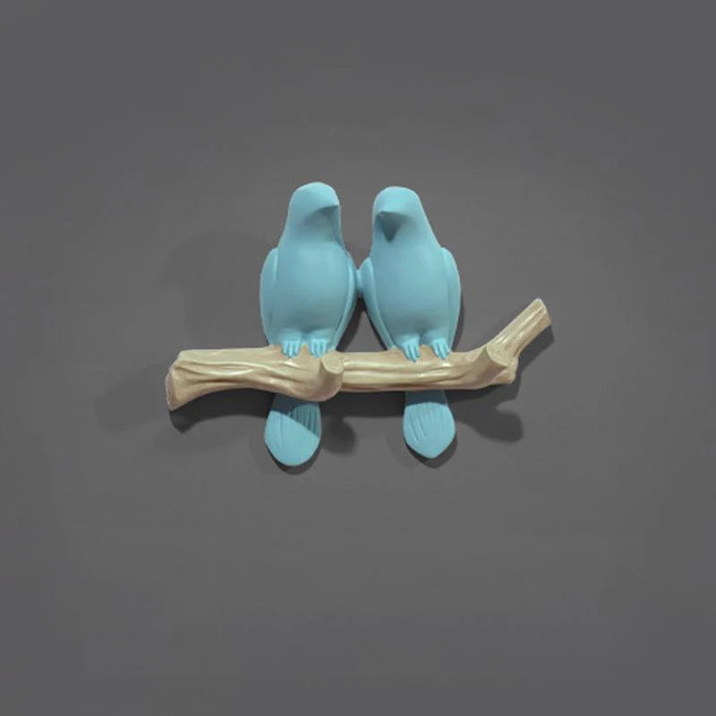 Whimsical Bird Wall Hooks