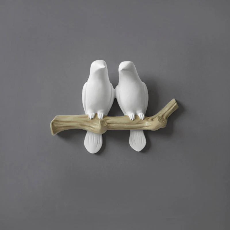 Whimsical Bird Wall Hooks