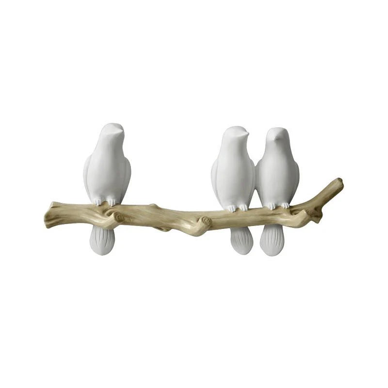 Whimsical Bird Wall Hooks