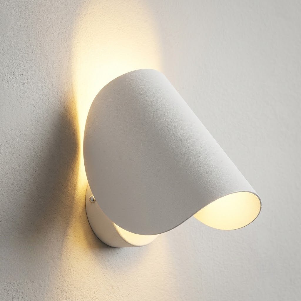 White Up Down Modern Wall Sconce Light - Lattea Global
