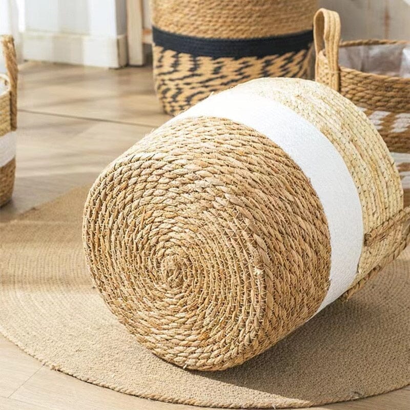 Woven Seagrass Storage Baskets