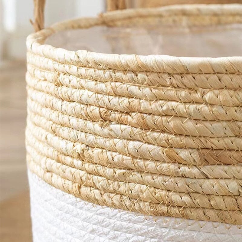 Woven Seagrass Storage Baskets