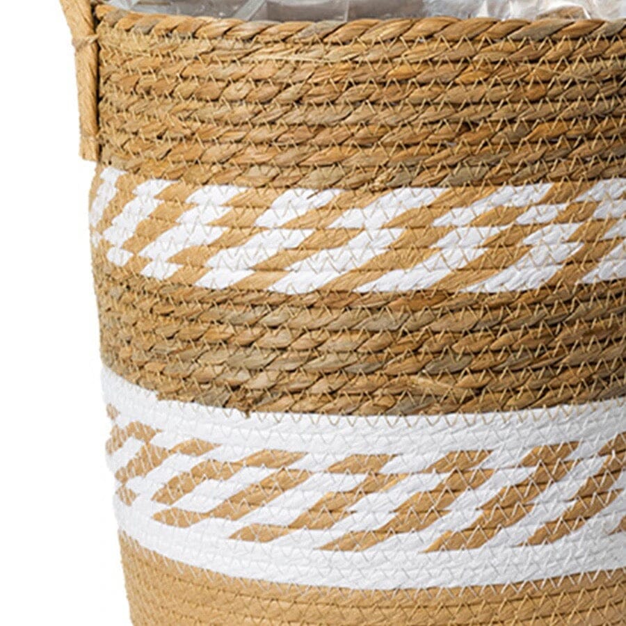 Woven Seagrass Storage Baskets