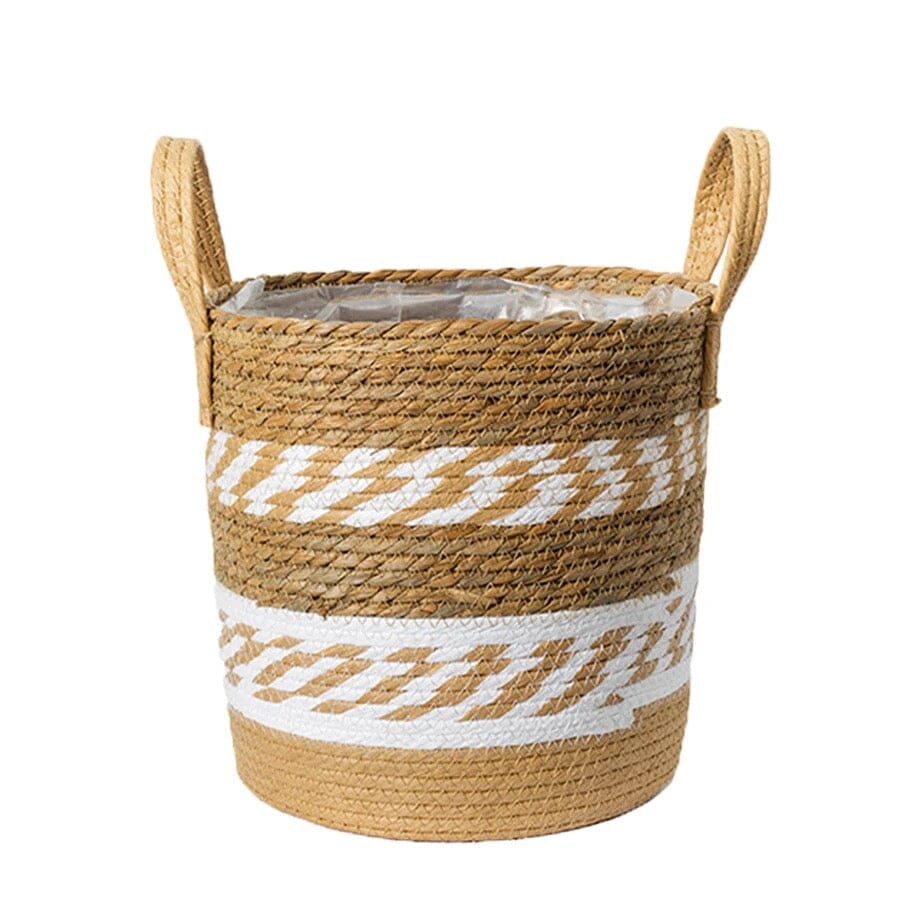 Woven Seagrass Storage Baskets